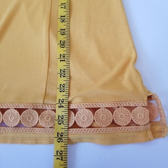 Peck & Peck Yellow Short Sleeved Pull-On Top - Sm - Picture 8 of 8